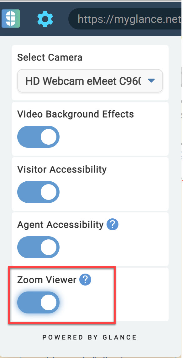 Zoom Viewer slider