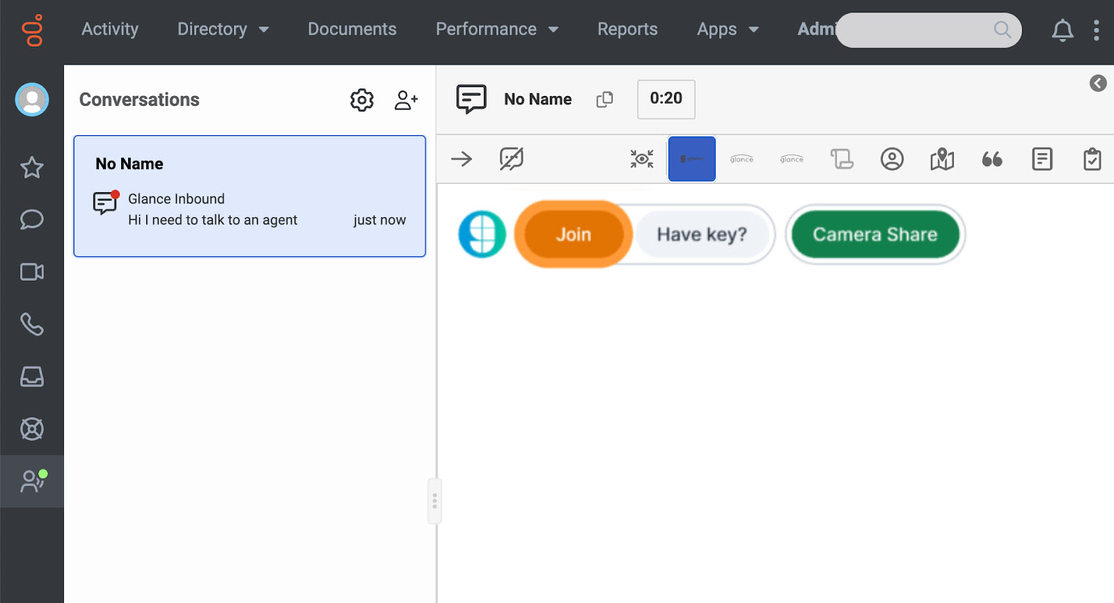 1-Click Connect Join Button in Genesys Cloud CX