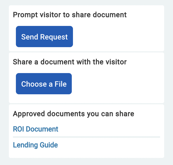 Approved documents list