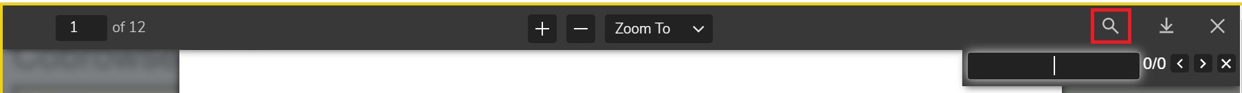 Search text icon