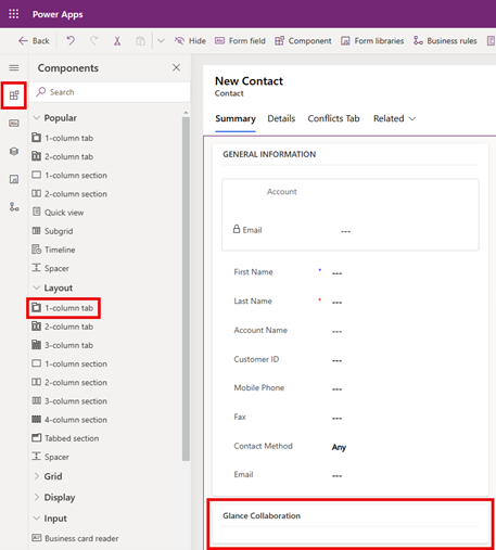 Rename section to Glance Collaboration