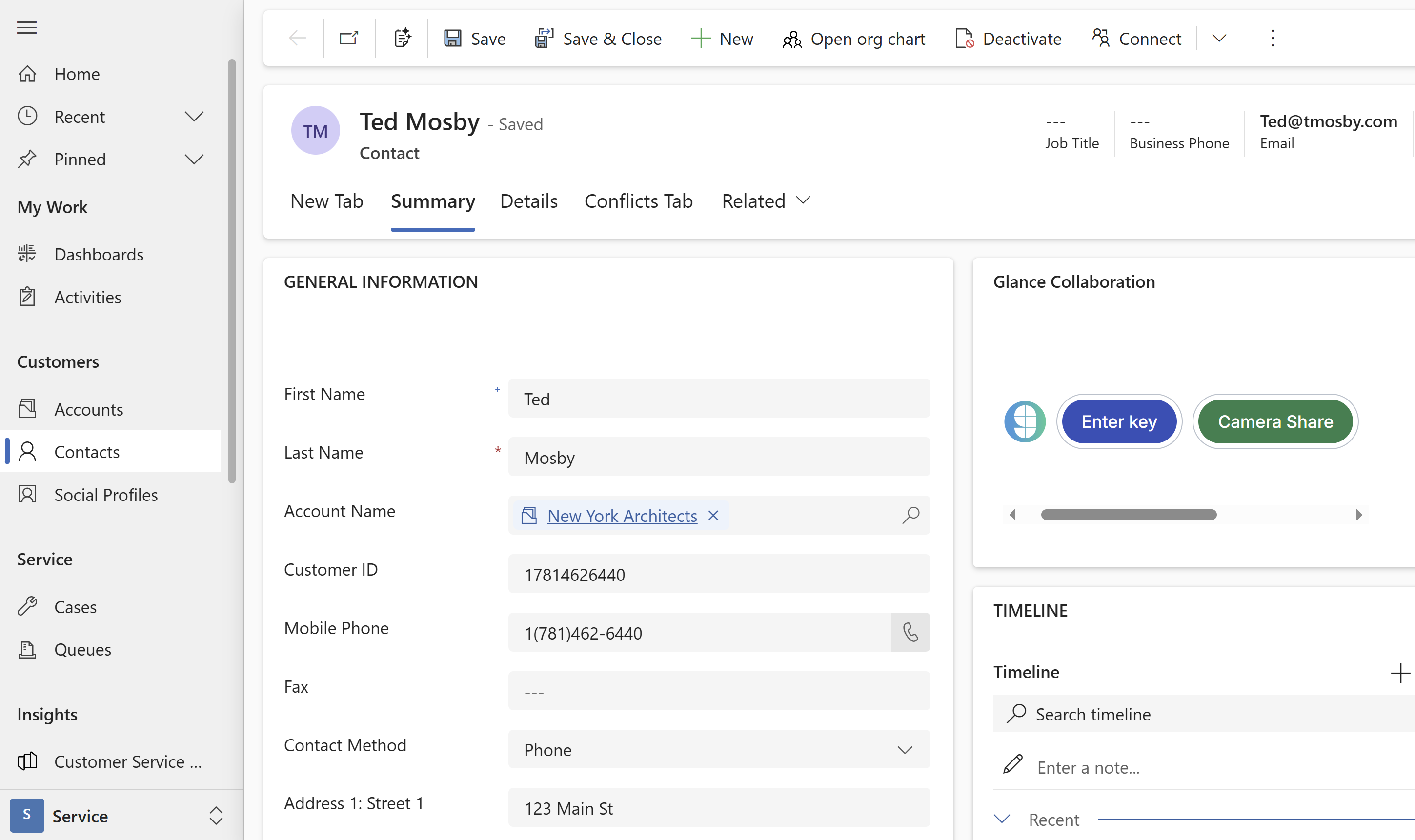 Identity Provider login prompt in Dynamics