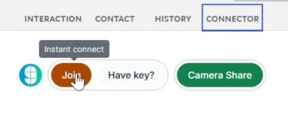Glance application active in Five9 Agent Desktop