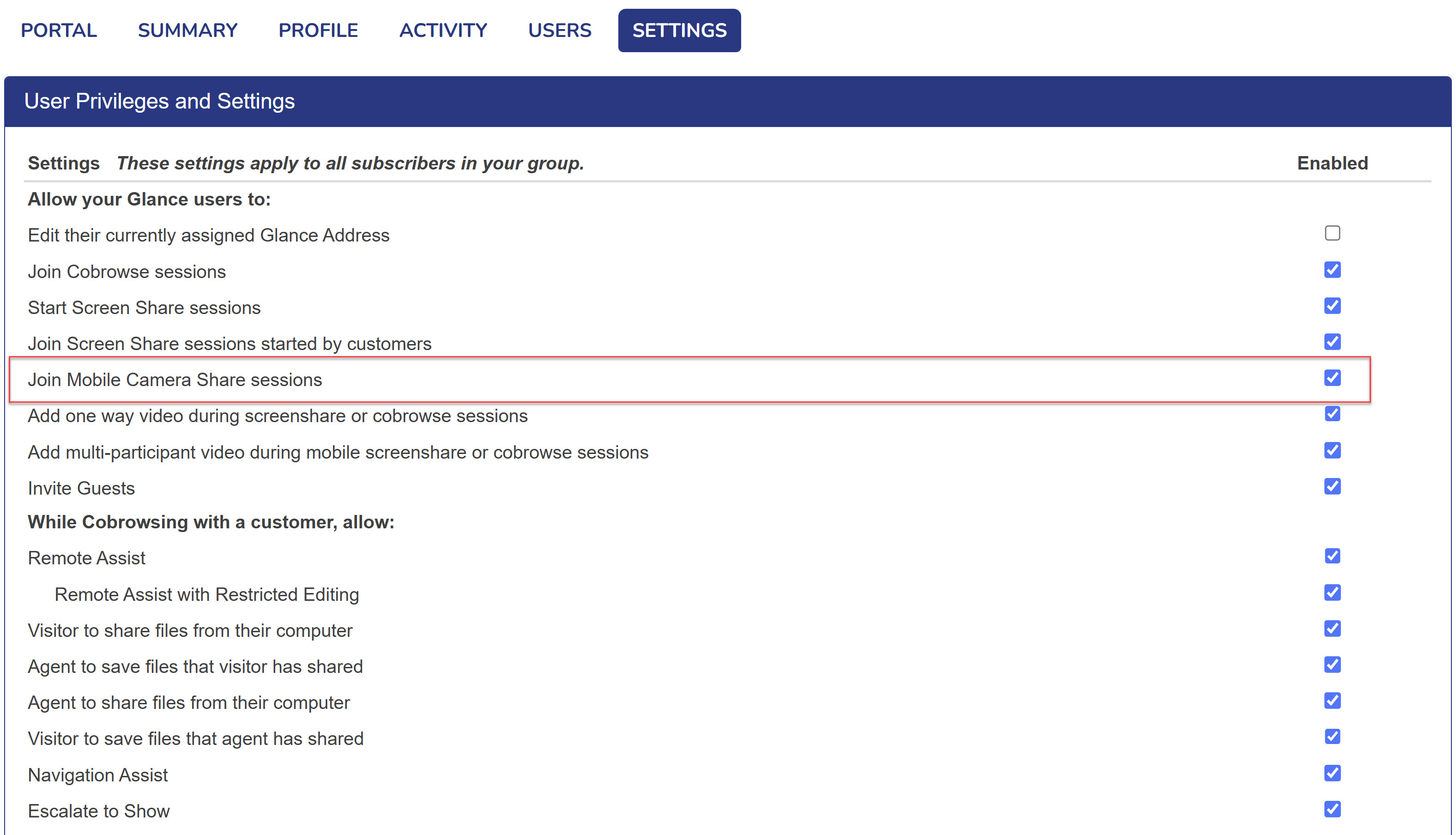 SMS Agent Join Page on the Web