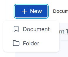 Select Document or Folder option