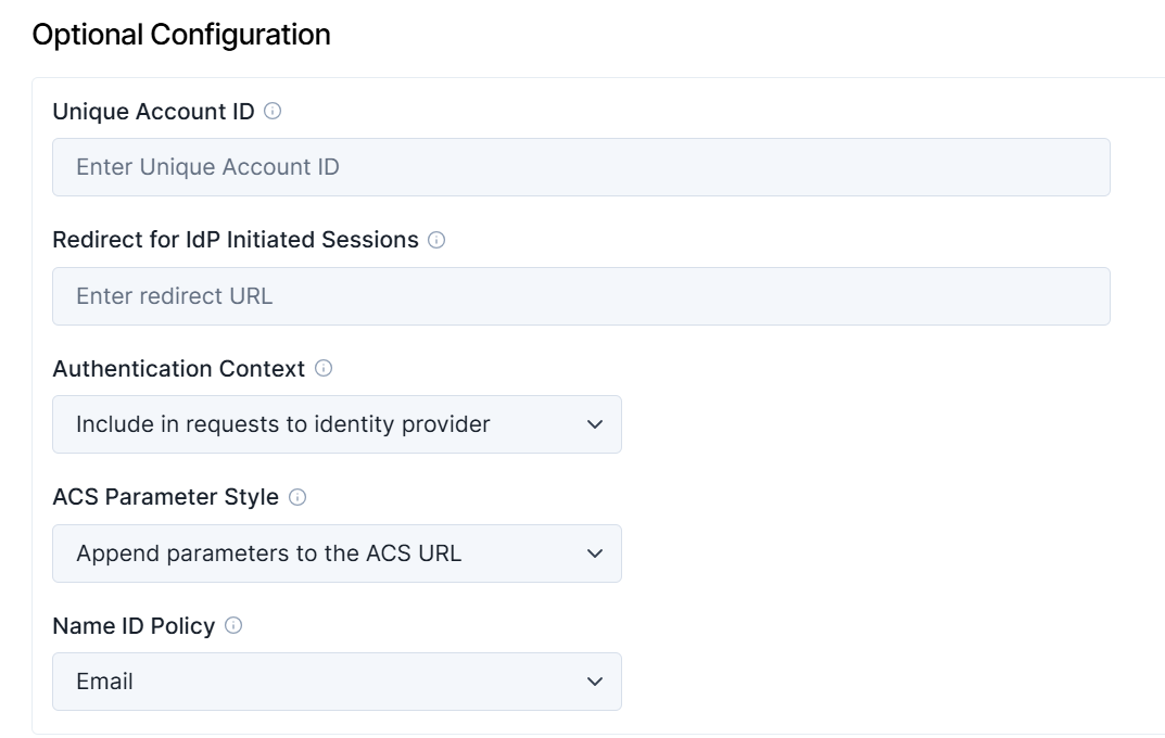 Portal SSO Optional Configuration