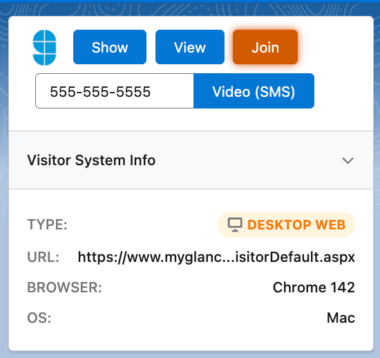 Visitor Information Component