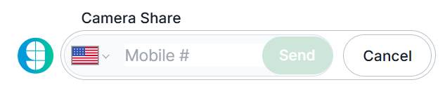 Camera Share Interface