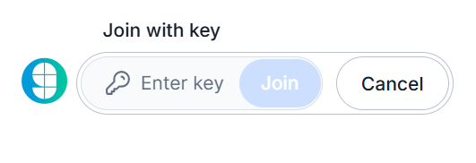 Join with Key Interface